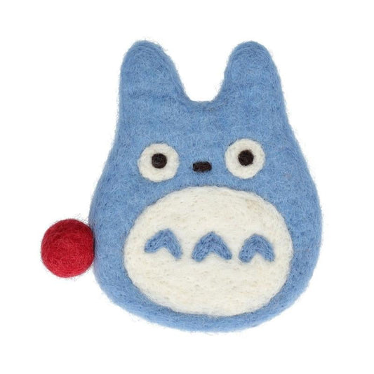 Précommande : MON VOISIN TOTORO - Totoro bleu - Sous-Verre Fait main 12.5x10x0.8cm