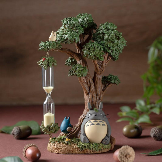 Précommande : MON VOISIN TOTORO - Camphrier & Totoro - Diorama Sablier 16cm