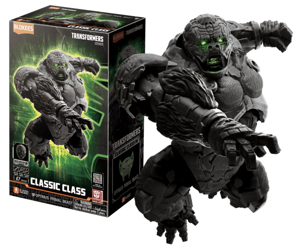 Précommande : TRANSFORMERS - Optimus Primal Beast - Model Kit Classic Class Blokees