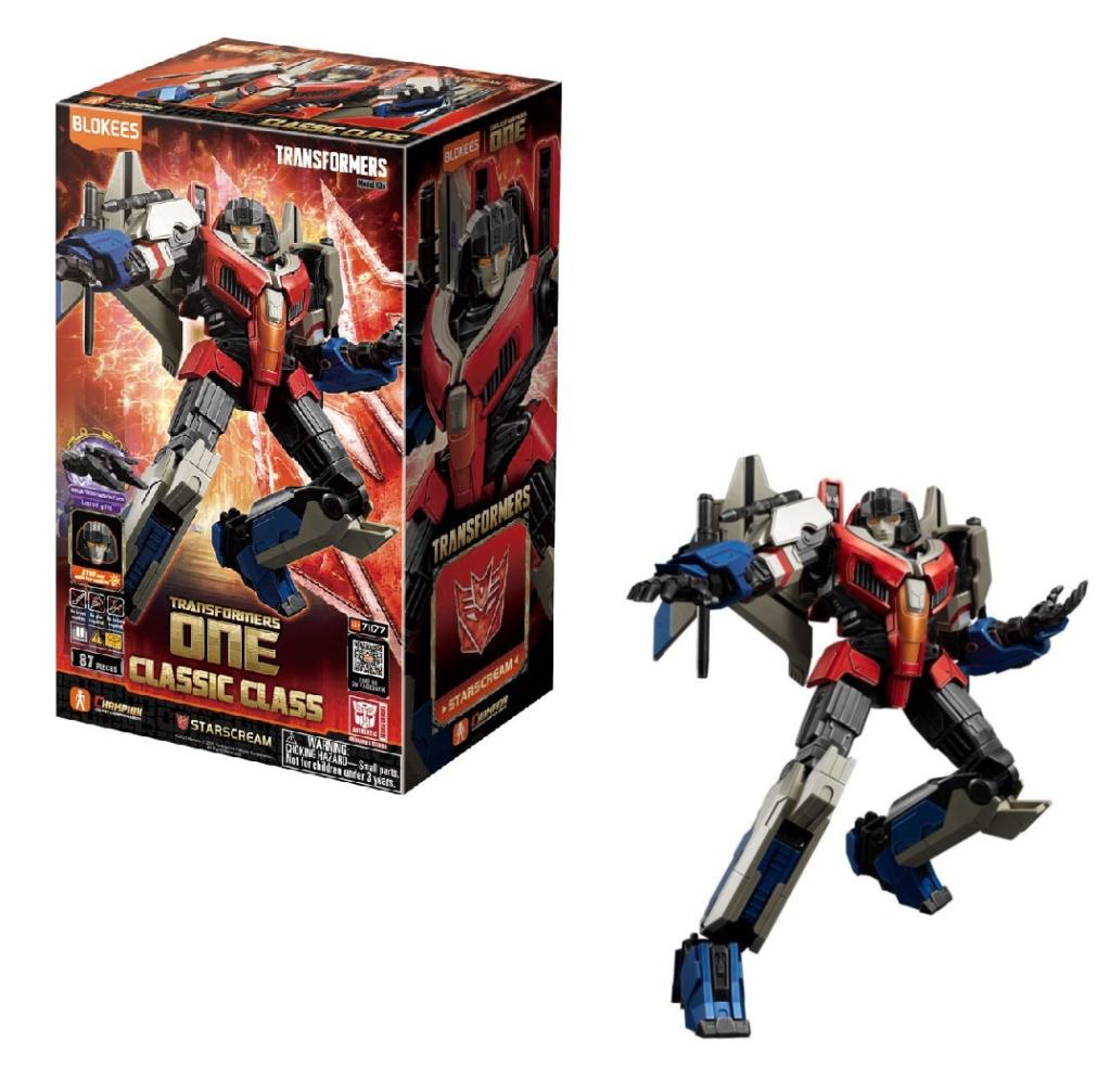 Précommande : TRANSFORMERS ONE - Starscream - Model Kit Classic Class Blokees