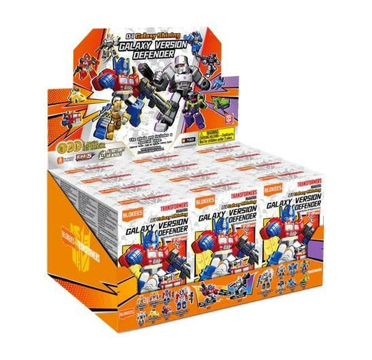 Précommande : TRANSFORMERS - Defender Version - Model Kit Blokees Display 12 pc