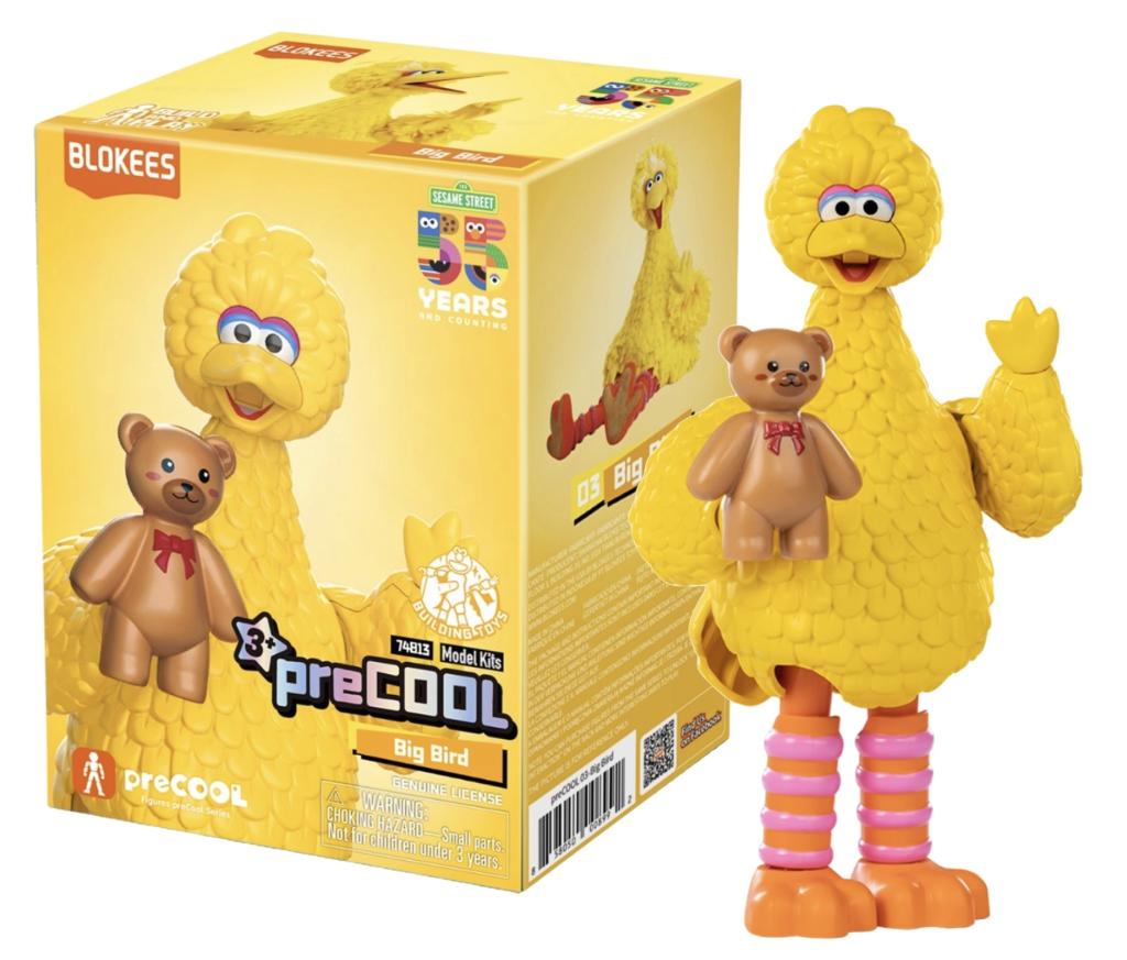 Précommande : SESAME STREET- Big Bird - Model Kit Classic Class Blokees