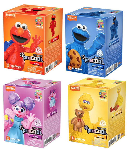 Précommande : SESAME STREET - Assortment 01 - Model Kit Blokees Display 8 pc