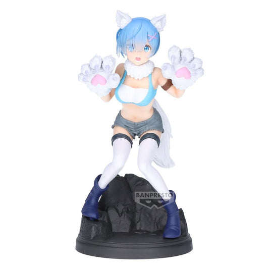 Précommande : RE ZERO - Rem - Figurine Espresto 18cm