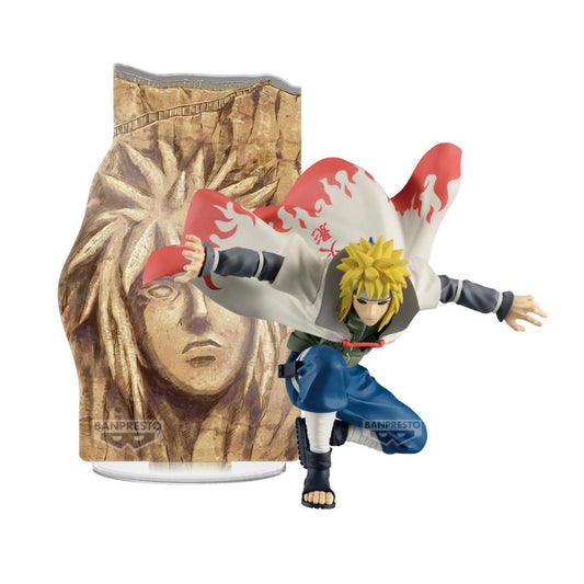 Précommande : NARUTO SHIPPUDEN - Namikaze Minato - Panel Spectacle Figurine 15cm