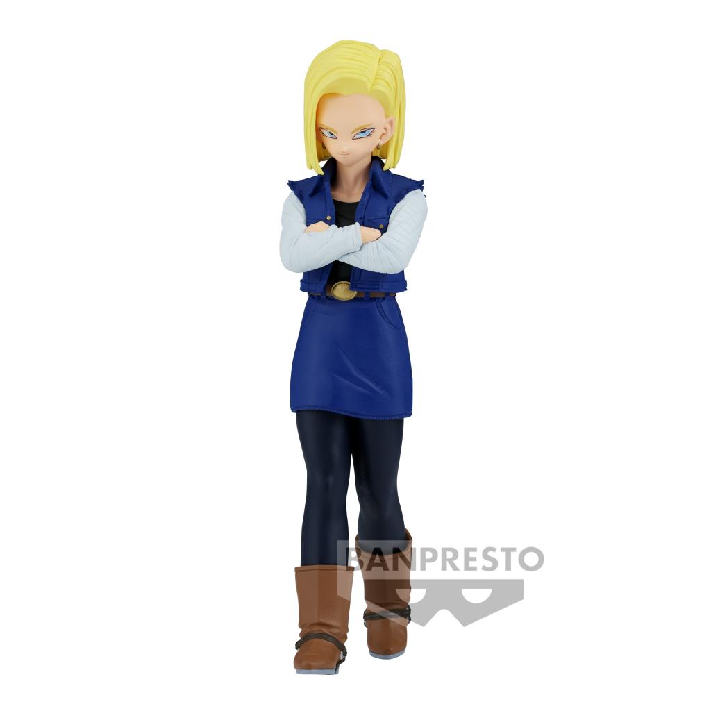 Précommande : DRAGON BALL Z - C-18 - Figurine Solid Edge Works 17cm