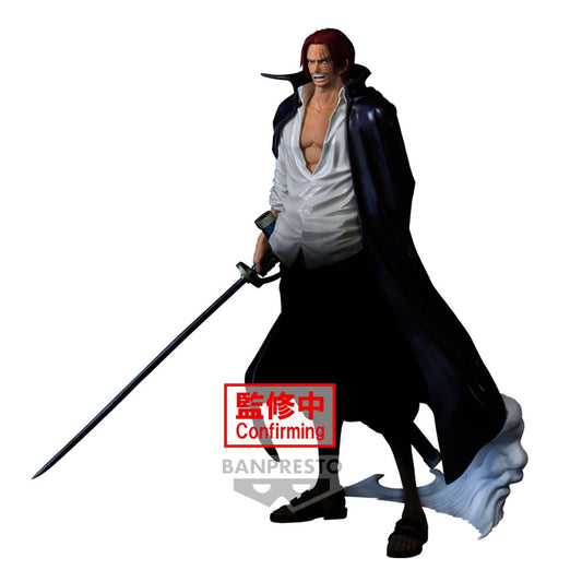 Précommande : ONE PIECE - Shanks - Figurine Premium-The Metallic 30cm