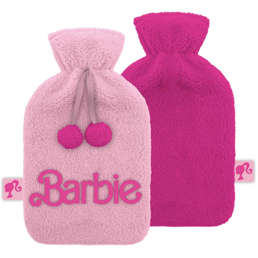 Précommande : BARBIE - Logo - Bouillotte Peluche & Brodée