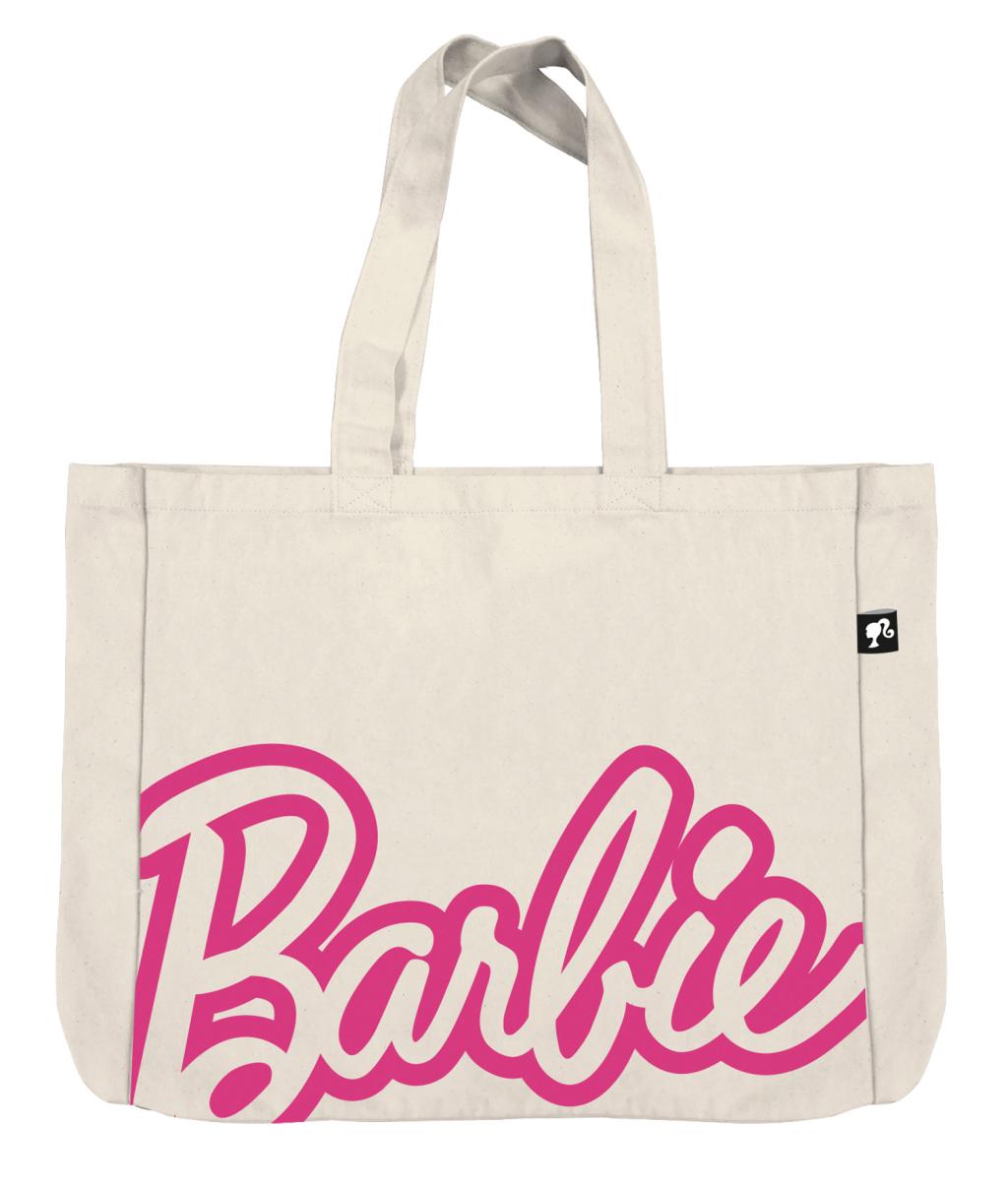 Précommande : BARBIE - Logo - Grand Sac en Toile - 46x40,5x10cm