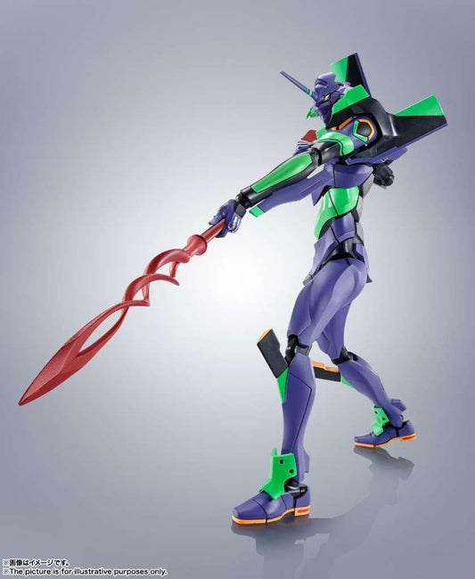 Précommande : EVANGELION - EVA-01 + Spear of Cassius - Figurine Robot Spirits 17cm