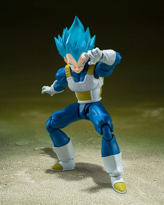 Précommande : DRAGON BALL SUPER - SSGSS Vegeta - Figurine S.H. Figuarts 14cm