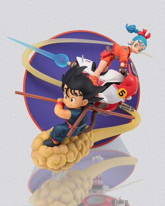 Précommande : DRAGON BALL - Son Goku & Bulma - Statuette FiguartsZERO 18cm