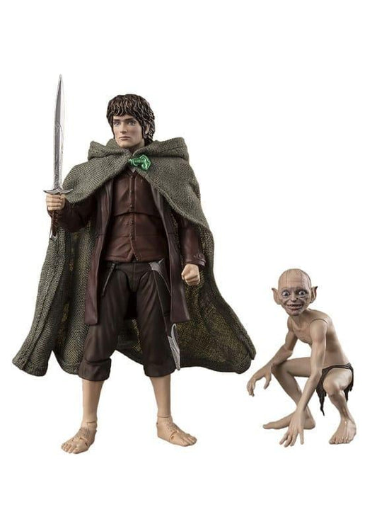 Précommande : LE SEIGNEUR DES ANNEAUX - Frodon & Gollum -Fig. S.H. Figuarts 6 & 12cm