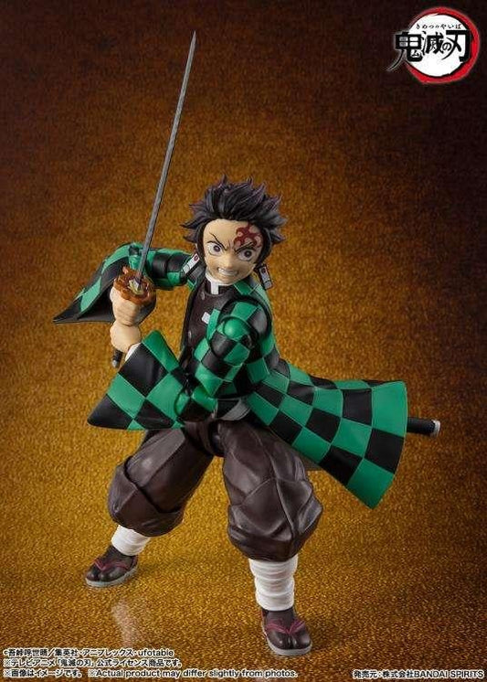 Précommande : DEMON SLAYER - Tanjiro "Infinity Castle" - Figurine S.H. Figuarts 14cm