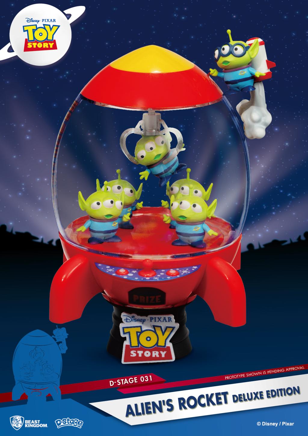 Précommande : TOY STORY - Alien's Rocket "Deluxe Edition" - Diorama D-Stage 15cm