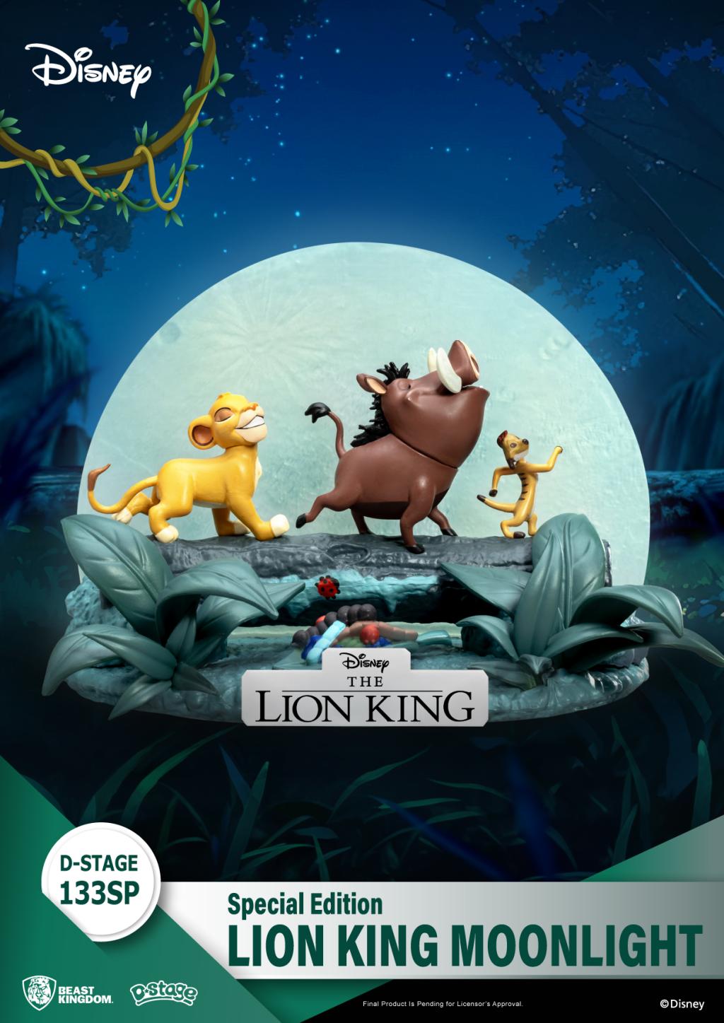 Précommande : LE ROI LION - Moonlight - Diorama D-Stage Special Edition 11.4cm