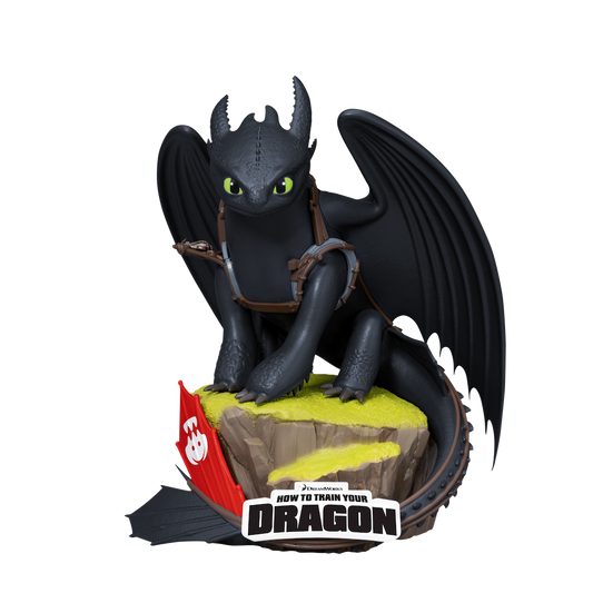 Précommande : DRAGONS - Krokmou - Diorama D-Stage 15cm