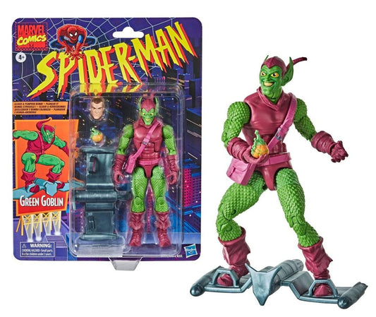 Précommande : MARVEL - Le Bouffon Vert - Figurine Retro Collection 15cm