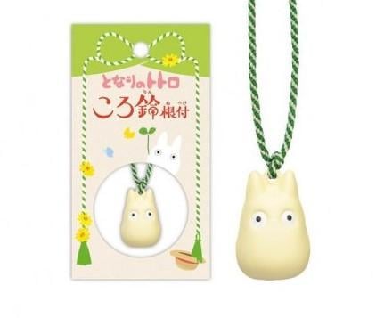 Précommande : MON VOISIN TOTORO - Totoro Blanc - Strap Clochette Netsuke