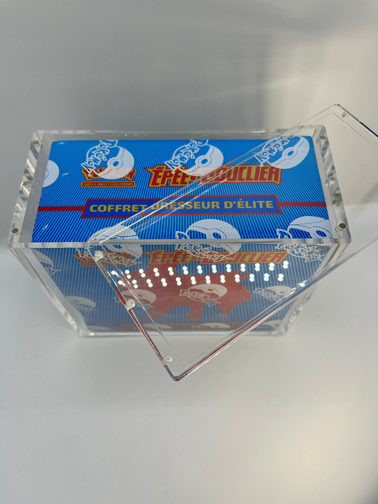 Précommande : EVORETRO - Acrylic Protection ETB Elite trainer box w/ Magnet 1pcs