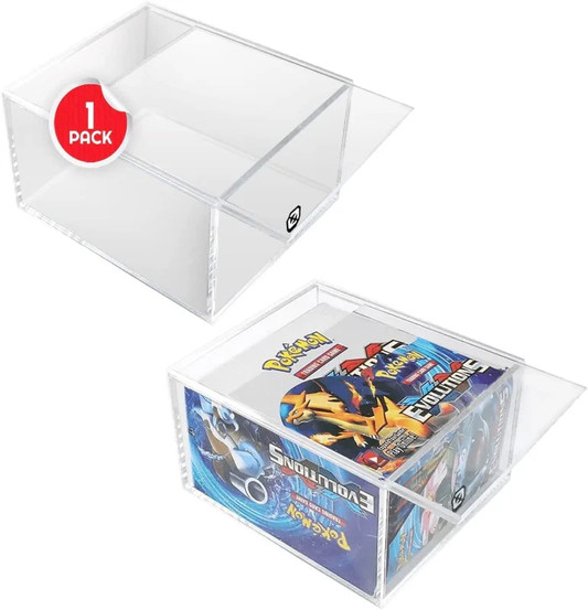 Précommande : EVORETRO - PREMIUM Pokemon booster box with sliding lid anti-UV 4.0MM