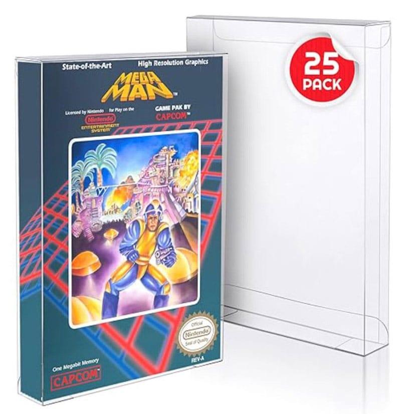 Précommande : EVORETRO - NES Game box PET Protectors 25 piece