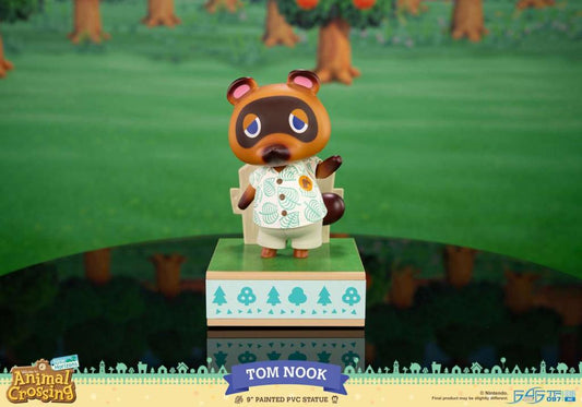 Précommande : ANIMAL CROSSING NEW HORIZON - Tom Nook - Statuette 22cm