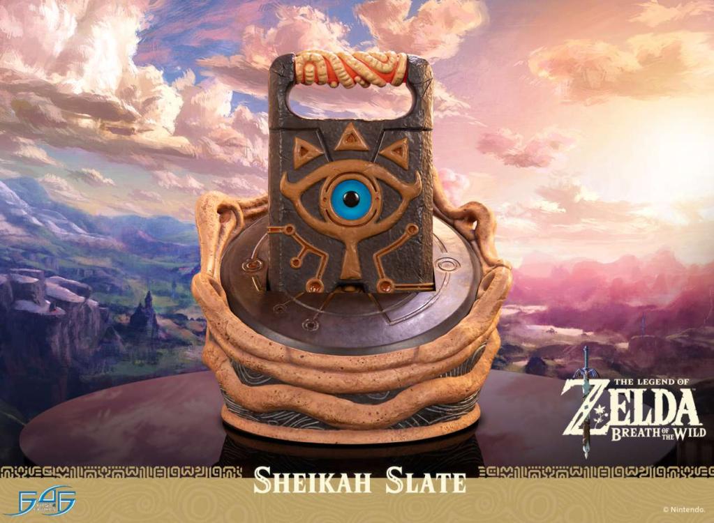 Précommande : LEGEND OF ZELDA BREATH OF THE WILD - Tablette Sheikah - Statuette 24cm