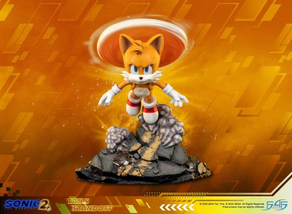 Précommande : SONIC THE HEDGEHOG 2 - Tails Standoff - Statuette 32cm