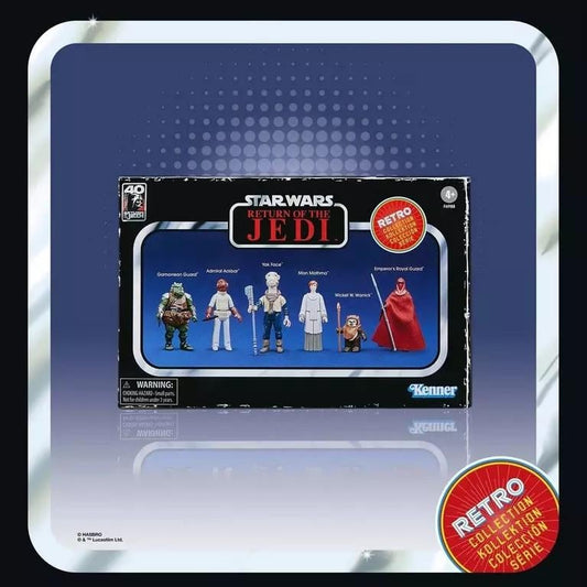 Précommande : STAR WARS - Le Retour du Jedi - Pack 6 Figurine Retro Collection 10cm