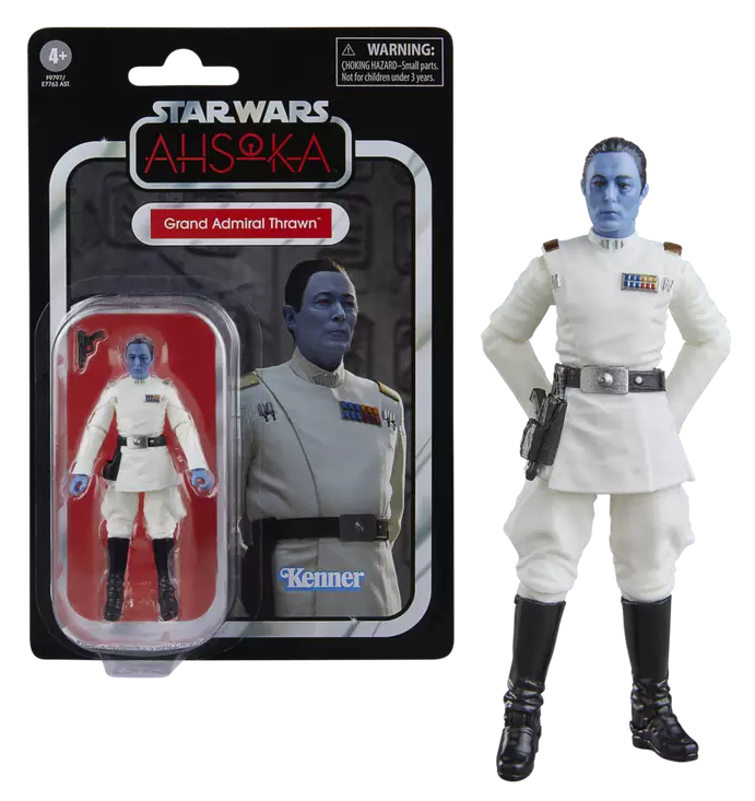 Précommande : AHSOKA - Grand Amiral Thrawn - Figurine Vintage Collection 10cm