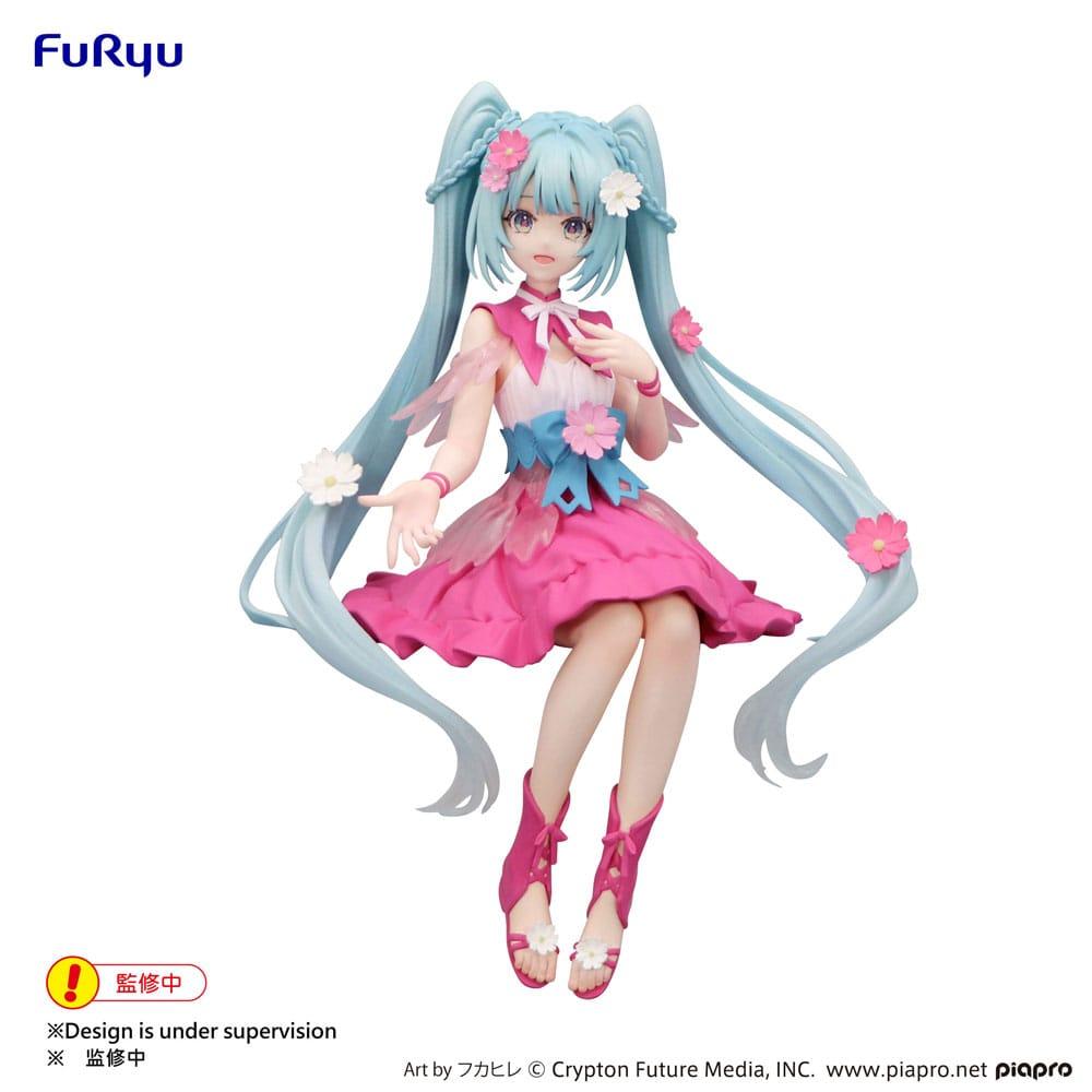 Précommande : HATSUNE MIKU - Flower Fairy Cosmos - Statuette Noodle Stopper 14cm