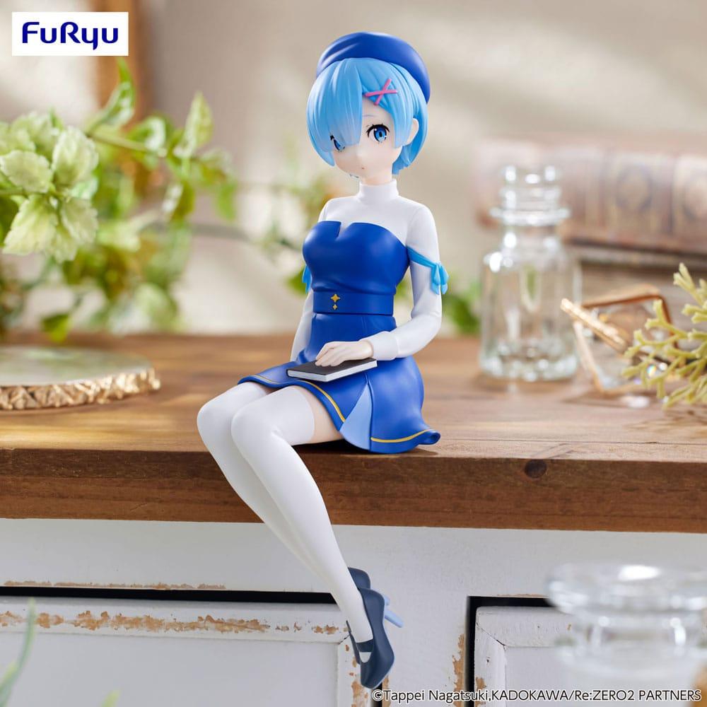 Précommande : RE ZERO - Rem "Book Girl" - Statuette Noodle Stopper 15cm