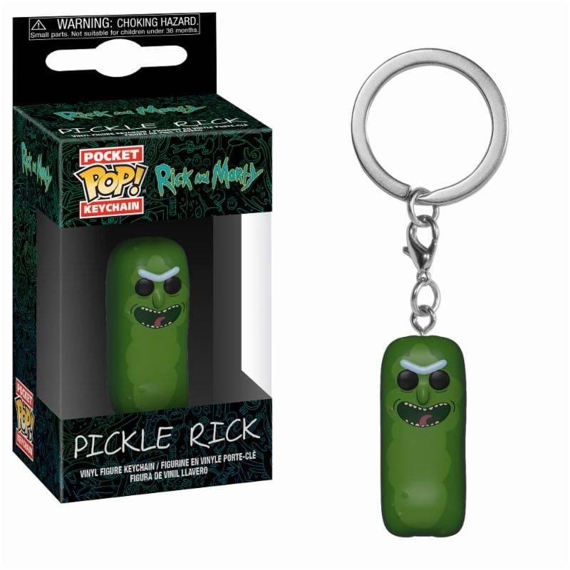 Précommande : RICK & MORTY - Pocket Pop Keychains : Pickle Rick