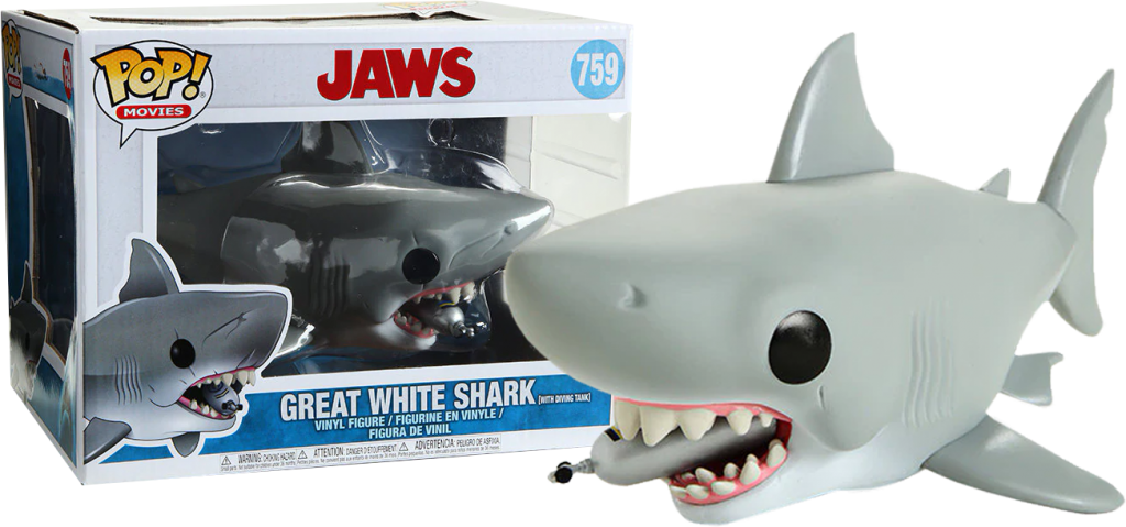 Précommande : JAWS - POP SUPER 6" N° 759 - Jaws with Diving Tank