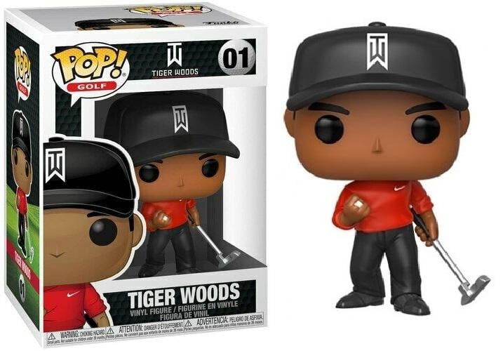Précommande : GOLF - POP N° 01 - Tiger Woods (Red Shirt)