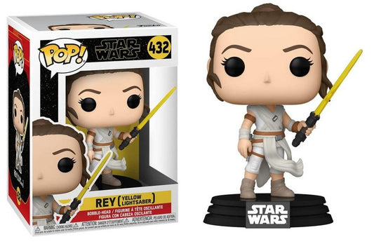 Précommande : STAR WARS IX - POP N° 432 - Rey w/ Yellow Saber