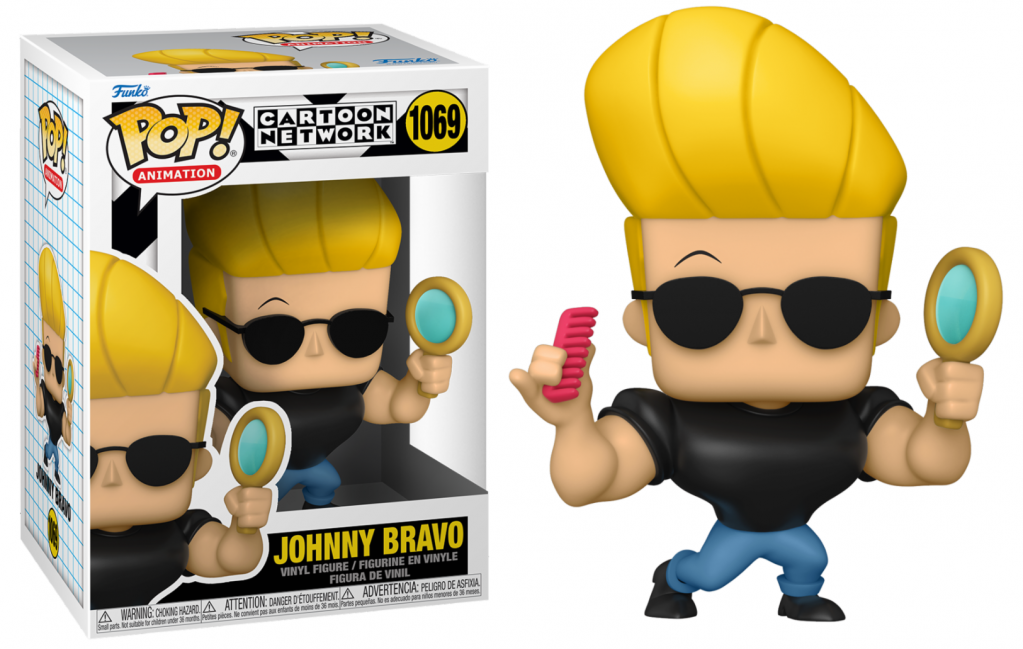 Précommande : JOHNNY BRAVO - POP N° 1069 - Johnny w/Mirror& Comb