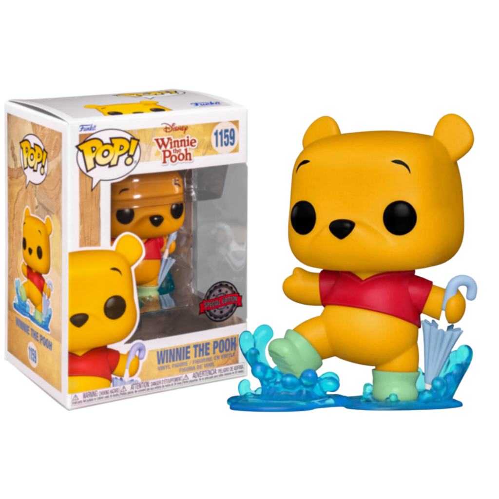 Précommande : WINNIE L'OURSON - POP Disney N° 1159 - Winnie L'Ourson sous la Pluie