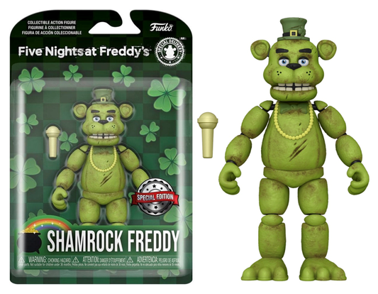Précommande : FIVE NIGHTS AT FREDDY'S S7- Shamrock Freddy - Action Figure POP 12.5cm