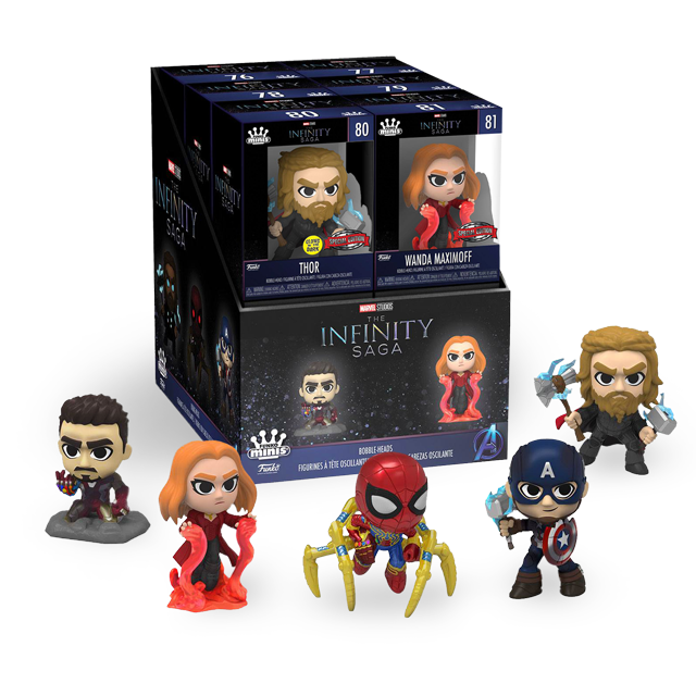 Précommande : MARVEL - Infinity Saga - Vinyl Figures (BOX 12 Figurines)
