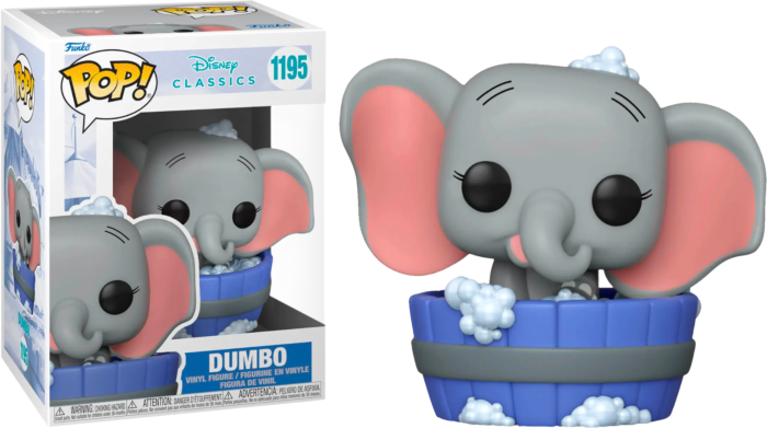 Précommande : DUMBO - POP Disney N° 1195 - Dumbo dans le bain