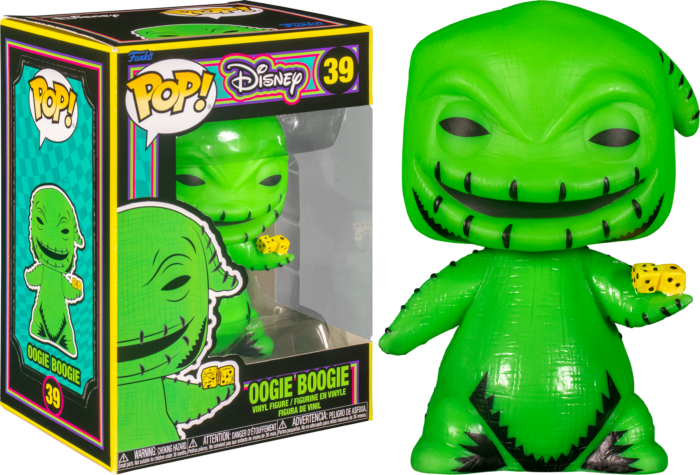 Précommande : NIGHTMARE BEFORE CHRISTMAS - POP N° 39 - Blacklight - Oogie