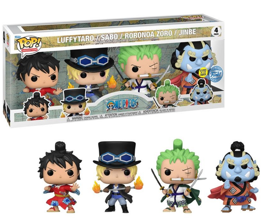 Précommande : ONE PIECE - POP Animation N° 04 - S4 4pk (GW)