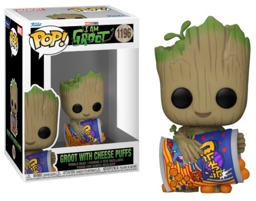I AM GROOT - POP N° 1196 - Groot with Cheese Puffs