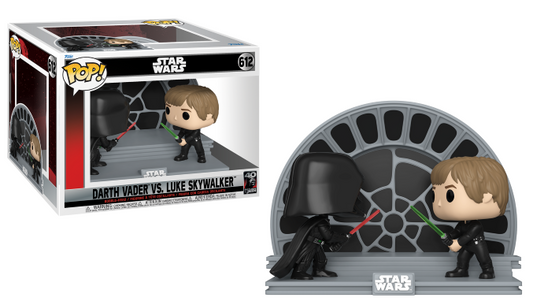 Précommande : STAR WARS 6 "40EME ANNIV." - POP Moments N° 612 - Luke vs Dark Vador