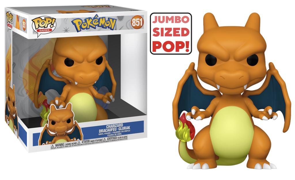 Précommande : POKEMON - POP JUMBO 10'' N° 851 - Dracaufeu