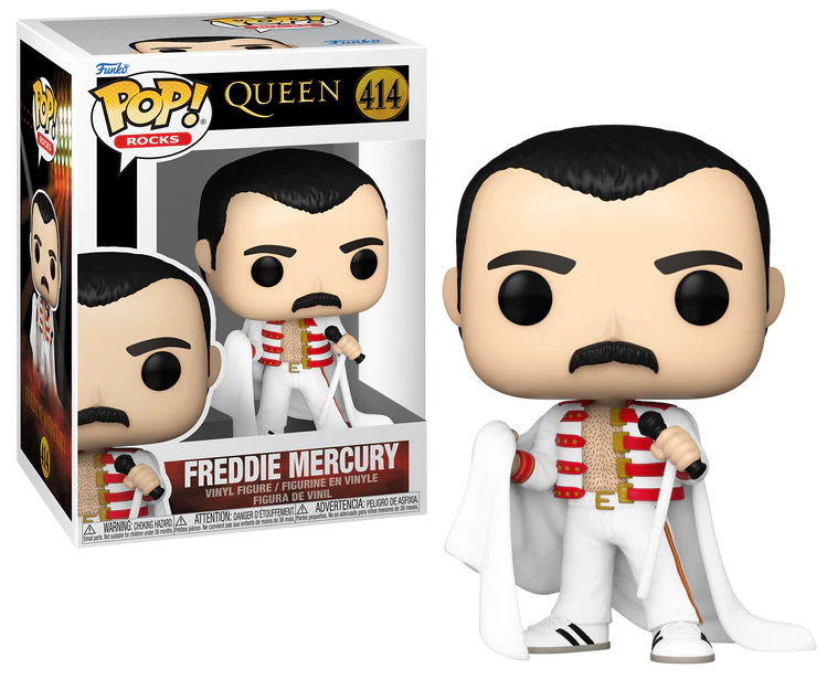 Précommande : QUEEN - POP Rocks N° 414 - Freedy Mercury avec Cape