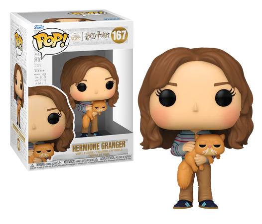 Précommande : HARRY POTTER 3 - POP & Buddy N° 167 - Hermione avec Pattenrond