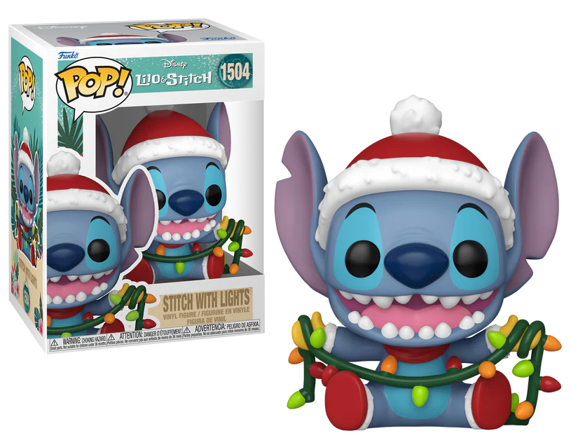 Précommande : LILO & STITCH - POP Disney N° 1504 - Stitch avec Guirlandes